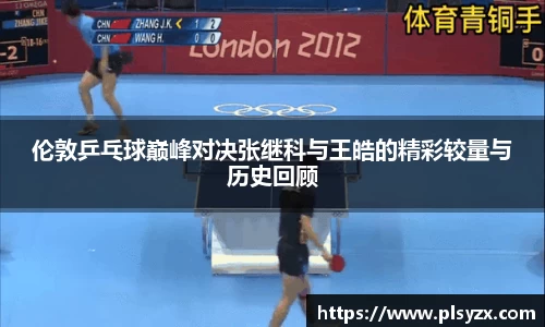 伦敦乒乓球巅峰对决张继科与王皓的精彩较量与历史回顾